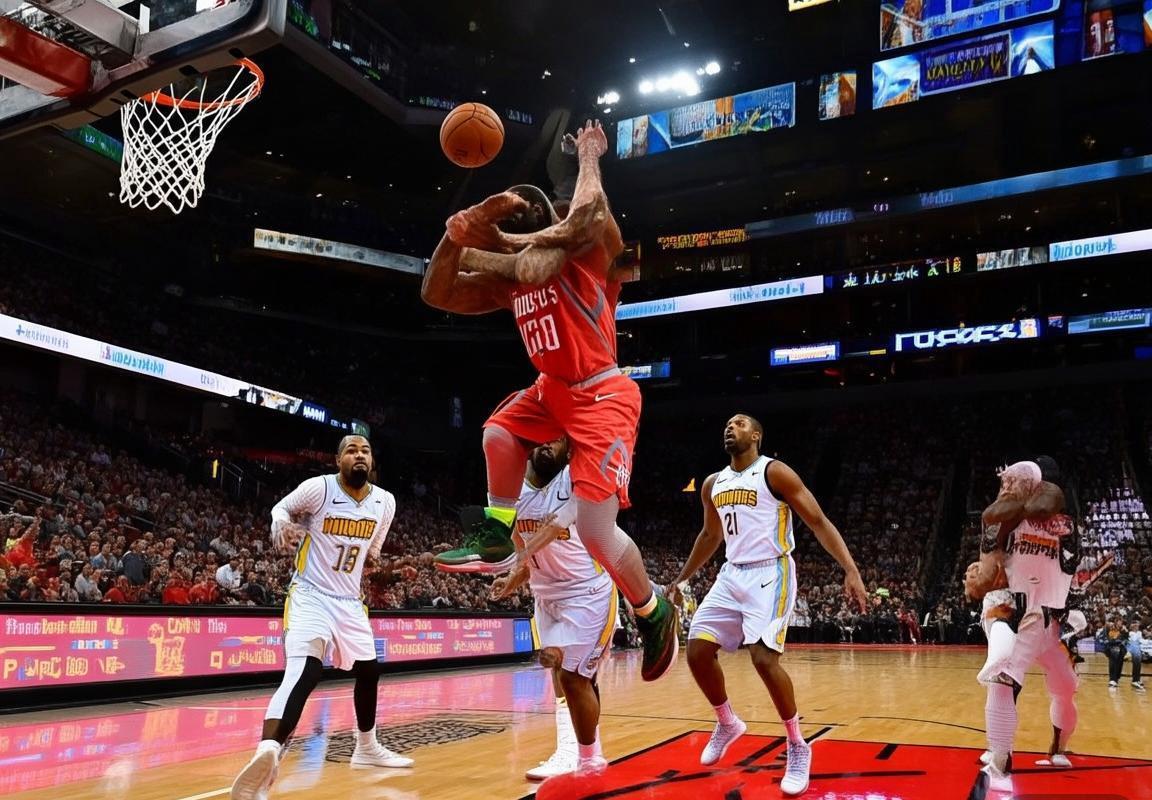 2019年NBA火箭对掘金巅峰对决精彩瞬间回顾